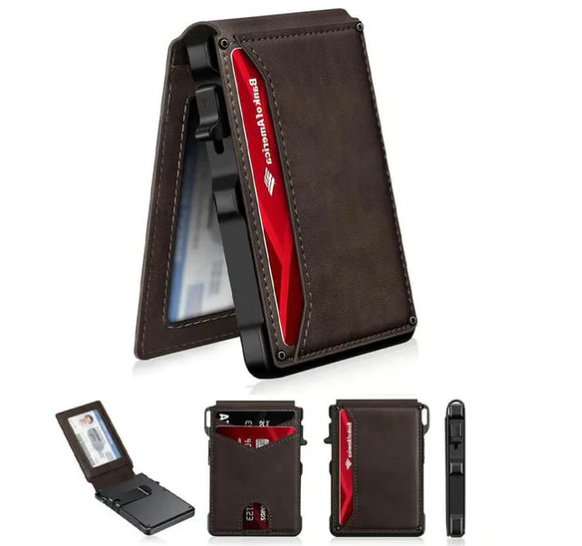 The Ultimate Smart Pop-Up Wallet: Slim, Secure, & RFID Protected