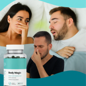 Chlorophyll capsules eliminate body odor