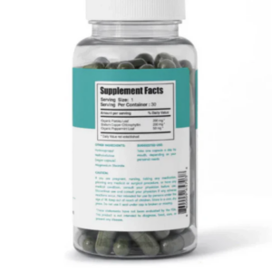 Chlorophyll capsules eliminate body odor