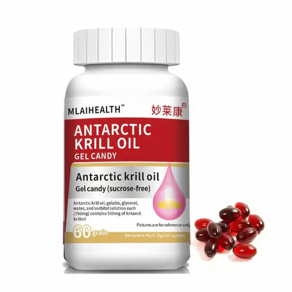 Krill Oil Capsules with Omega 3 and Astaxanthin