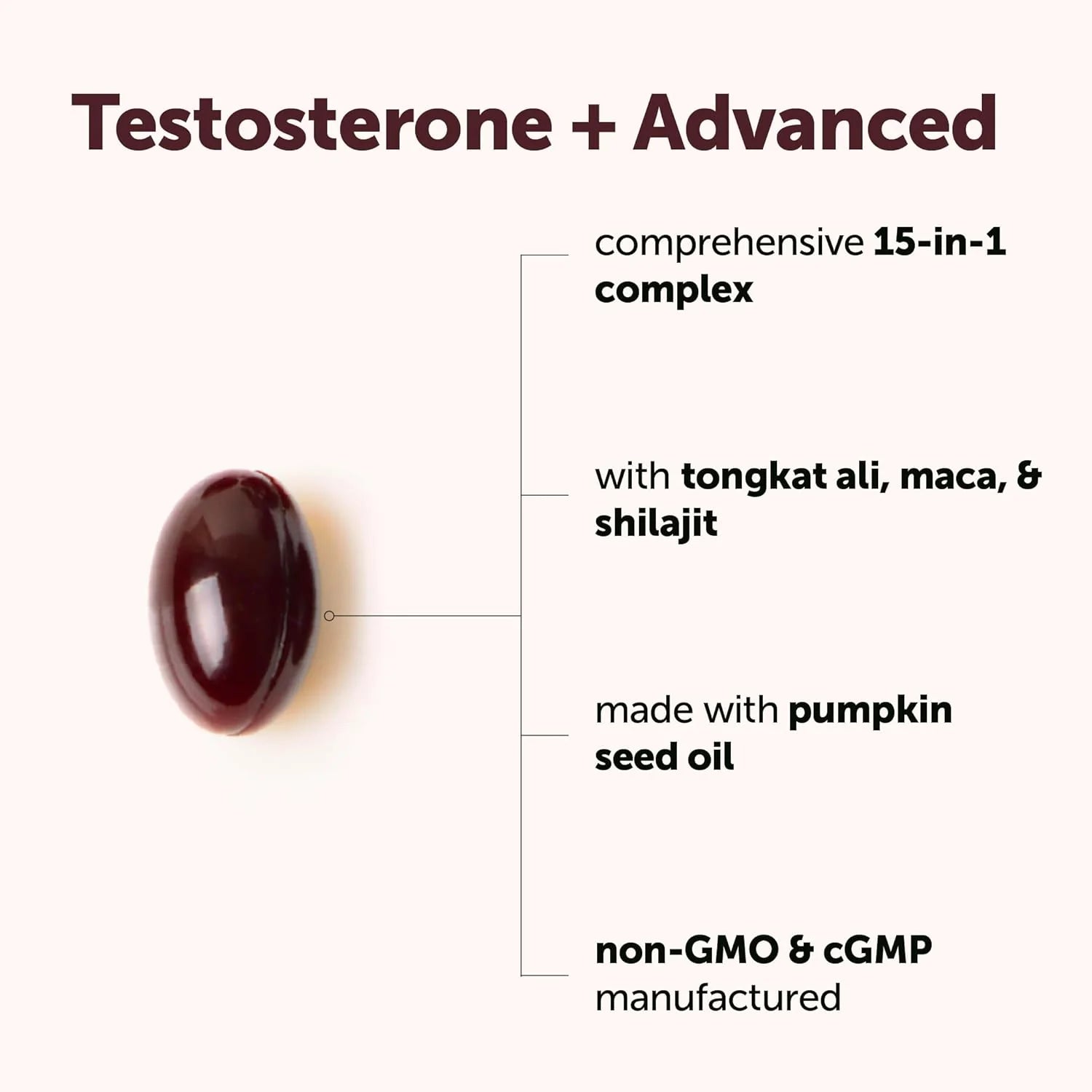 Testosterone+ advanced 15-in 1