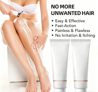 | Painless Hair Removal Cream for Hormonal Facial Hair Dermatologist-Recommended | Smooth, Flawless Skin Without Irritation | Quick & Long- Lasting Results❤❤❤❤ - Image 3