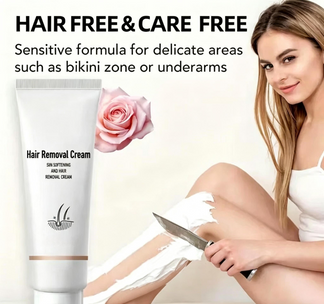 | Painless Hair Removal Cream for Hormonal Facial Hair Dermatologist-Recommended | Smooth, Flawless Skin Without Irritation | Quick & Long- Lasting Results❤❤❤❤ - Image 5