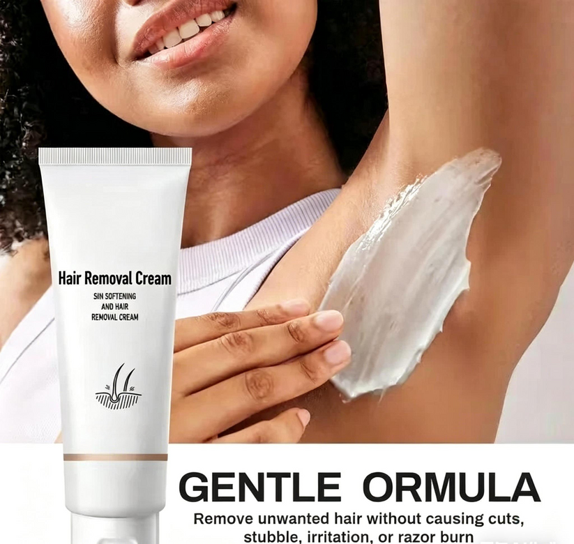 | Painless Hair Removal Cream for Hormonal Facial Hair Dermatologist-Recommended | Smooth, Flawless Skin Without Irritation | Quick & Long- Lasting Results❤❤❤❤ - Image 2