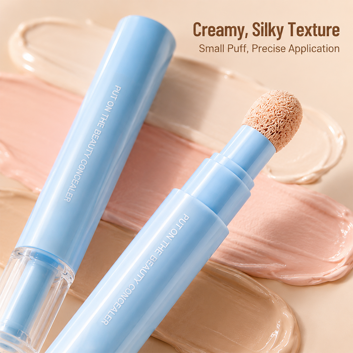 Limited Stock ⏰️! 24H Full-Coverage Concealer Pen – Lightweight & Blendable Formula