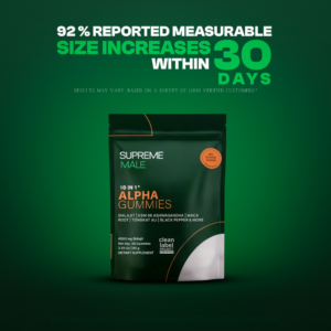 SUPREMEMALE™ | 10-in-1 Performance Gummies (Upgraded Formula)