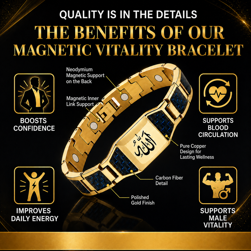 Men's Strength &Vitality BraceletCUpgrade Your Energy,Style, and Confidence - Image 2