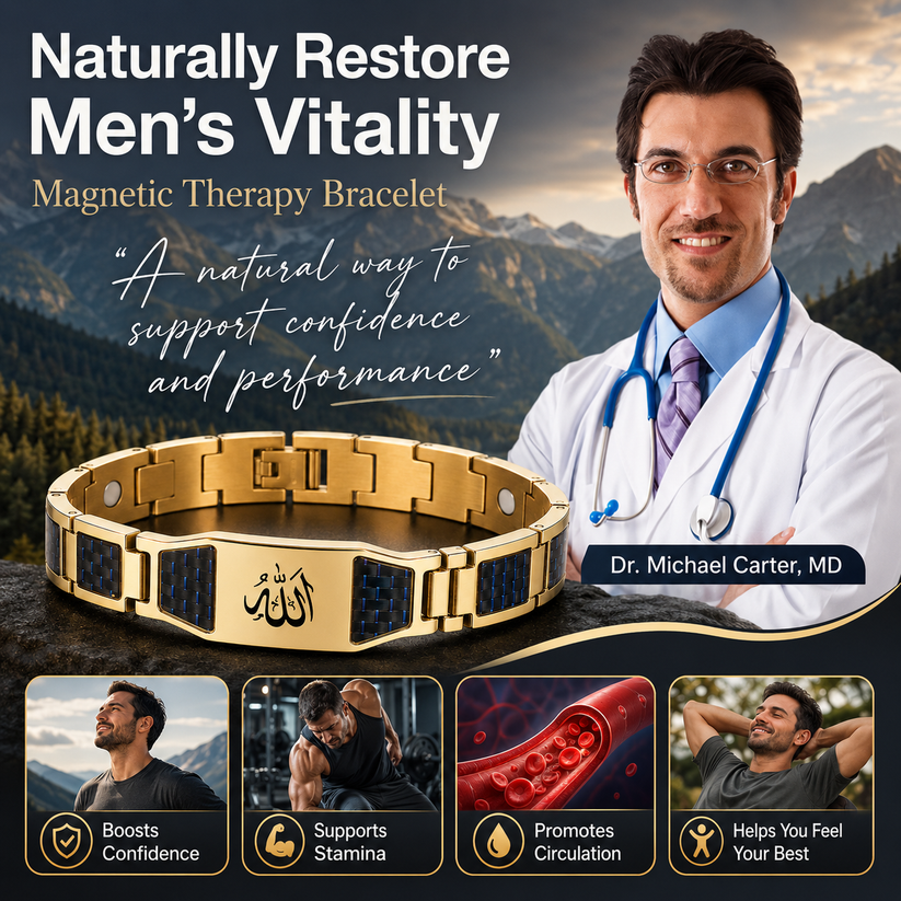 Men's Strength &Vitality BraceletCUpgrade Your Energy,Style, and Confidence - Image 3