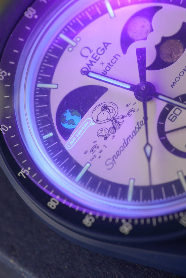 Swatch x OMEGA Mission to EarthPhase Moonshine Gold “Cold Moon” - Image 8