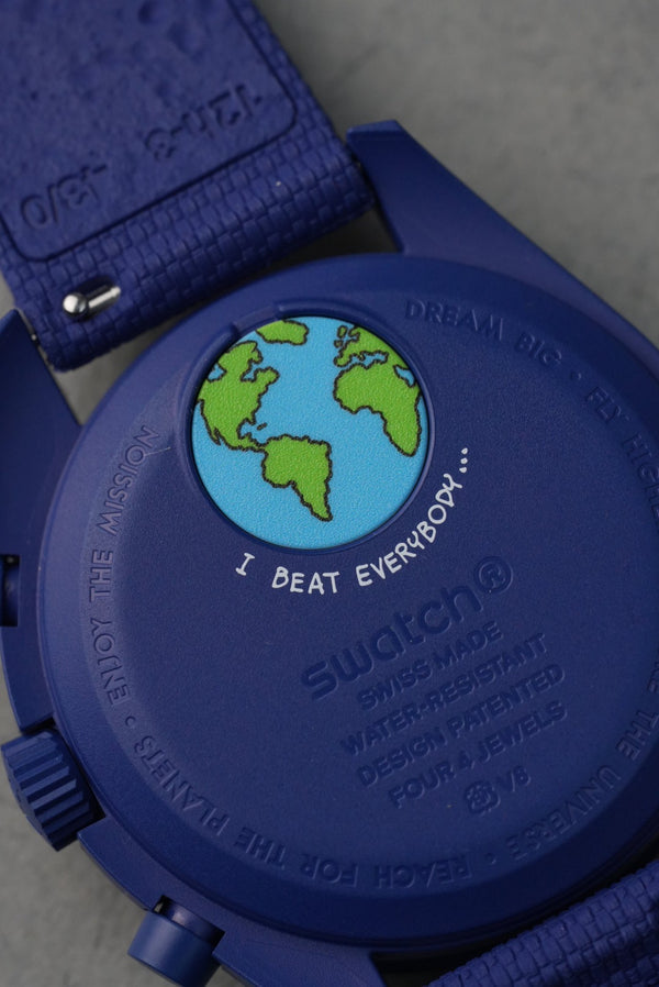 Swatch x OMEGA Mission to EarthPhase Moonshine Gold “Cold Moon” - Image 10
