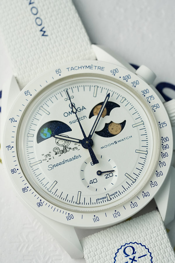 Swatch x OMEGA Mission to EarthPhase Moonshine Gold “Cold Moon” - Image 6